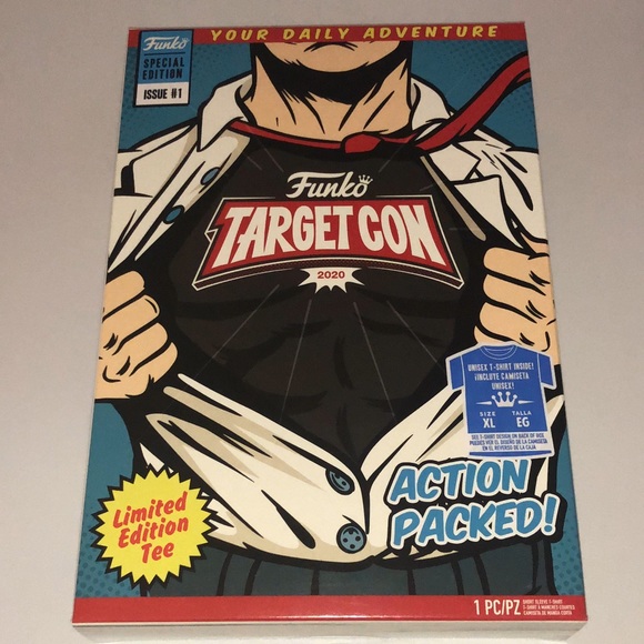 Funko target con exclusive t-shirt - Picture 1 of 1
